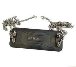 Asiento de caucho con cadenas MASGAMES CLASSIC INOX uso comercial Horeca MA512400