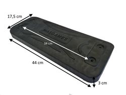 Asiento de caucho con cadenas MASGAMES CLASSIC INOX uso comercial Horeca MA512400