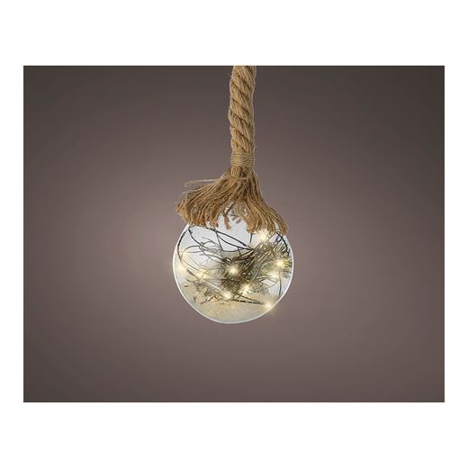 Bombilla microled con cuerda  y decoracion 20x80cm 40l