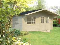 Cabaña de madera Palmako britta 17.5 m2 446 x 446 cm fr40-4545 102252
