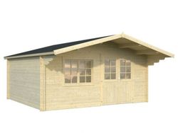 Cabaña de madera Palmako britta 19.7 m2 500 x 445 cm fr40-5044 102262