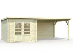 Cabaña de madera Palmako ella 6.9 + 10.0 m2 610 x 320 cm frb28-5930 101607