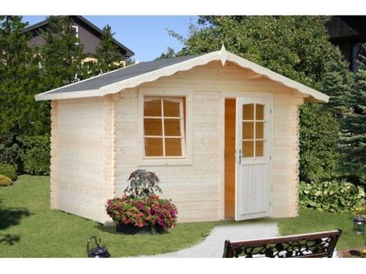 Cabaña de madera Palmako emma 4.6 m2 260 x 220 cm fr28-2622 + SUELO INCLUIDO 101797