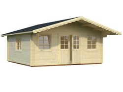 Cabaña de madera Palmako helena 24.6 m2  530 x 530 cm  fr70-5353 102515