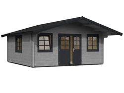 Cabaña de madera Palmako helena 24.6 m2  530 x 530 cm  fr70-5353 102515