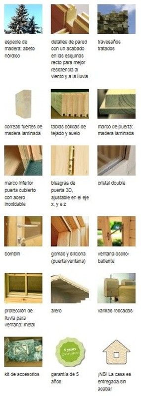Cabaña de madera Palmako helena 24.6 m2  530 x 530 cm  fr70-5353 102515
