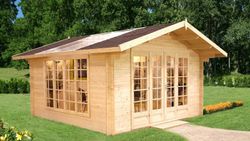 Cabaña de madera Palmako irene 13.9 m2 400 x 400 m2 frk34-4040 102331