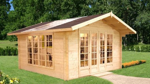 Cabaña de madera Palmako irene 13.9 m2 400 x 400 m2 frk34-4040 102331