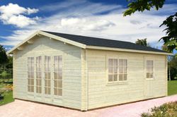 Cabaña de madera Palmako irene 19.0 m2 380 x 570 cm frk44-3857-1 102351