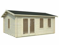 Cabaña de madera Palmako iris 19.1 m2 530 x 410 cm frg44-5341-2 102214