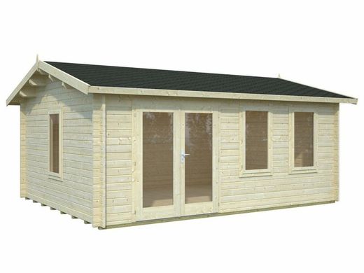 Cabaña de madera Palmako iris 19.1 m2 530 x 410 cm frg44-5341-2 102214