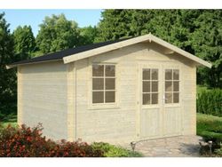 Cabaña de madera Palmako klara 10.4 m2 380 x 320 cm fr28-3832-2 101990