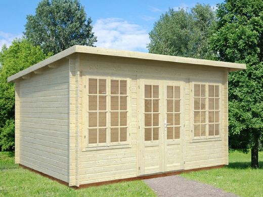 Cabaña de madera Palmako lisa 11.5 m2 420 x 320 cm fr34-4232 102281