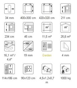Cabaña de madera Palmako lisa 11.5 m2 420 x 320 cm fr34-4232 102281