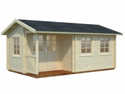 Cabaña de madera Palmako susanna 12.4 m2 530 x 320 cm frr44-5332-1 102465