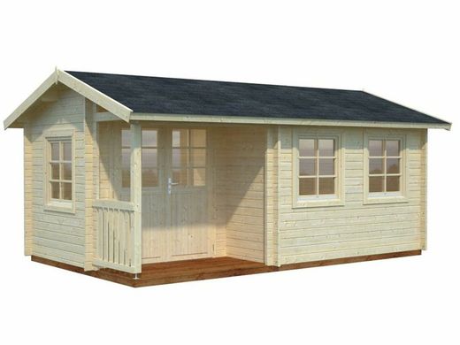 Cabaña de madera Palmako susanna 12.4 m2 530 x 320 cm frr44-5332-1 102465