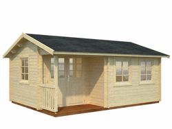 Cabaña de madera Palmako susanna 16.4 m2 530 x 400 cm frr44-5340 102469
