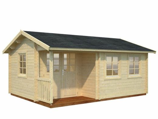 Cabaña de madera Palmako susanna 16.4 m2 530 x 400 cm frr44-5340 102469