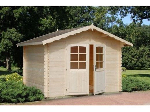 Cabaña de madera Palmako vivian 6.9 m2 320 x 260 cm fr28-3226-3 101523