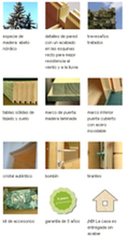 Cabaña de madera Palmako vivian 6.9 m2 320 x 260 cm fr28-3226-3 101523