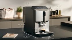Cafetera superautomática, EQ300, Acero inoxidable metálico TF303E07 SIEMENS - ¡¡OFERTA SOLO RECOGIDA EN TIENDA DE IRUN!!