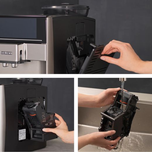 Cafetera superautomática SIEMENS TE655203RW EQ6 plus s500 Negro y gris - ¡¡OFERTA SOLO RECOGIDA EN TIENDA DE IRUN!!