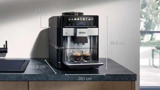 Cafetera superautomática SIEMENS TE655203RW EQ6 plus s500 Negro y gris - ¡¡OFERTA SOLO RECOGIDA EN TIENDA DE IRUN!!