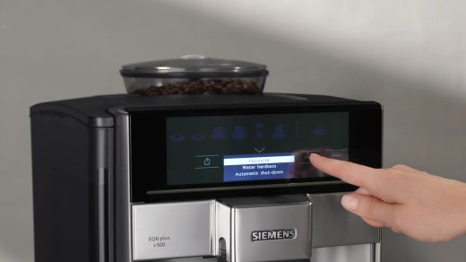 Cafetera superautomática SIEMENS TE655203RW EQ6 plus s500 Negro y gris - ¡¡OFERTA SOLO RECOGIDA EN TIENDA DE IRUN!!