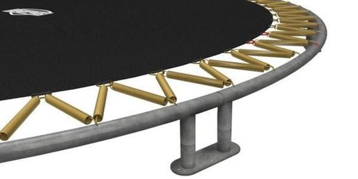 Cama elástica berg inground grand champion 350 verde