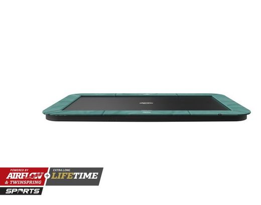 BERG Ultim Champion FlatGround Trampolim 410 cm Verde até 120 kg