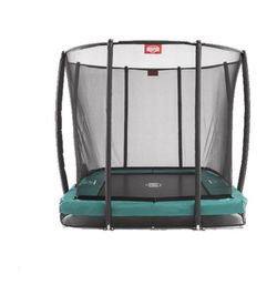 Cama Elastica BERG Ultim Champion Inground 330 VERDE + Safety Net Deluxe hasta 80 kg BE32.33.73.72