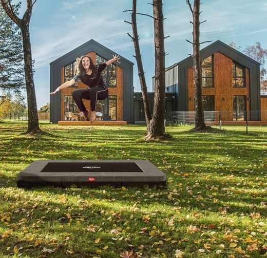 Cama Elastica BERG Ultim Favorit GRIS InGround 280 cm hasta 70 kg BE32.23.12.30