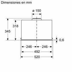 Campana de integracion SIEMENS LB57NPC60 IQ700 52 cm negro - - ¡¡OFERTA SOLO RECOGIDA EN TIENDA DE IRUN!!