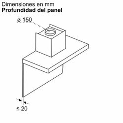 Campana decorativa SIEMENS LC67BDN30 IQ500 60 cm Inox Mate - ¡¡OFERTA SOLO RECOGIDA EN TIENDA DE IRUN!!