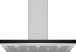 iQ300, Campana decorativa de pared, 90 cm, Acero inoxidable LC97BHM50