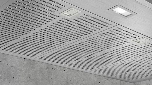 iQ300, Campana decorativa de pared, 90 cm, Acero inoxidable LC97BHM50