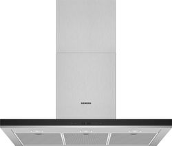 iQ500, Campana decorativa de pared, 90 cm, Acero inoxidable LC97BHP50