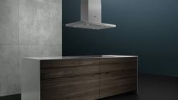 Q500, Campana decorativa de isla, 90 cm, Acero inoxidable  LF97BCP50