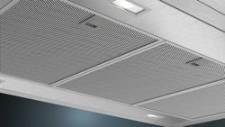 Q500, Campana decorativa de isla, 90 cm, Acero inoxidable  LF97BCP50