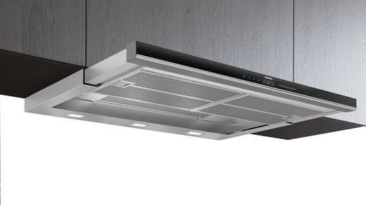 iQ700, Campana telescópica, 90 cm, Acero inoxidable LI99SA684