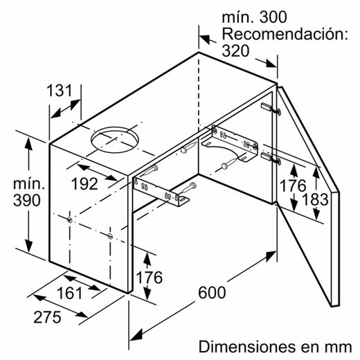 Campana telescopica SIEMENS LI64MC521 IQ100 60 cm Inox - ¡¡OFERTA SOLO RECOGIDA EN TIENDA DE IRUN!!