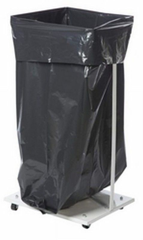 Carro 4 ruedas bolsa basura 125 litros 3003