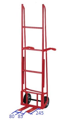 Carro frutero uñas separadas con ruedas elasticas macizas 1.720 x 480 x 260 mm ref: 1040 + accesorio de 380mm para ampliar la altura del carro