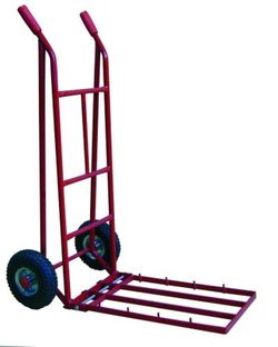 Carro reparto pala plegable 650 rueda Neumática 260 mm 1162
