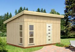 Casa nórdica de madera Palmako etta 13.6 m2 452 x 330 cm el18-4533 101151