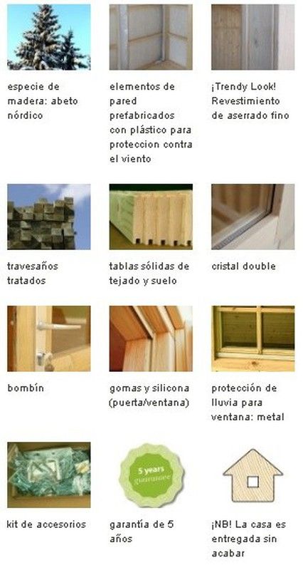 Casa nórdica de madera Palmako hedwig 13.6 m2 330 x 454 cm el18-4633 101163
