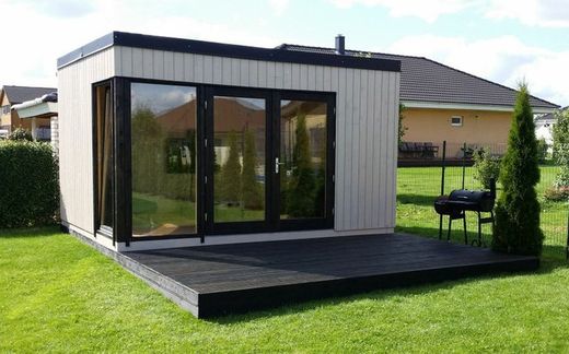 Casa nórdica de madera Palmako solveig 13.6 m2 456 x 332 cm el18-4533-1 101203