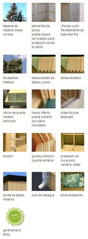 Casa nórdica de madera Palmako solveig 13.6 m2 456 x 332 cm el18-4533-1 101203