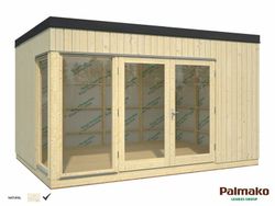 Casa nórdica de madera Palmako solveig 13.6 m2 456 x 332 cm el18-4533-1 101203