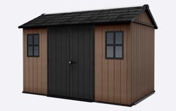 Caseta de Resina EVOTECH KETER NEWTON PLUS 7511 / 1175 - 262041 - 228 x 350 x 252 cm 10 AÑOS DE GARANTIA